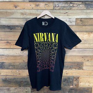 Nirvana Smily t Shirt Nirvana Smily